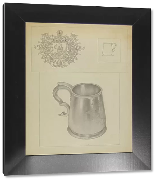 Silver Mug, c. 1936. Creator: Isidore Steinberg