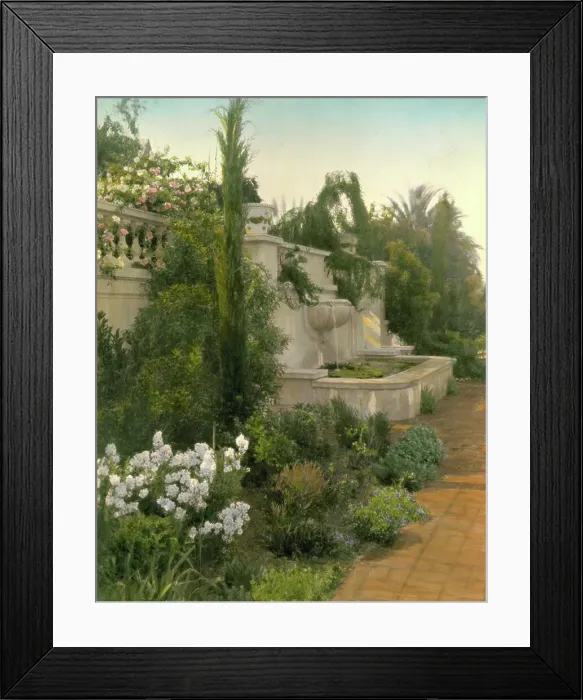 Framed Print : Mrs. Eldridge Merick Fowler house, 363 Grove Street, Pasadena, California, 1917. Creator: Frances Benjamin Johnston Framed Print : Mrs. Eldridge Merick Fowler house, 363 Grove Street, Pasadena, California, 1917. Creator: Frances Benjamin Johnston