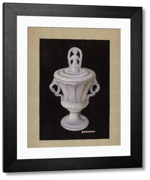 Framed Print : Sugar Bowl, c. 1937. Creator: Robert Stewart Framed Print : Sugar Bowl, c. 1937. Creator: Robert Stewart
