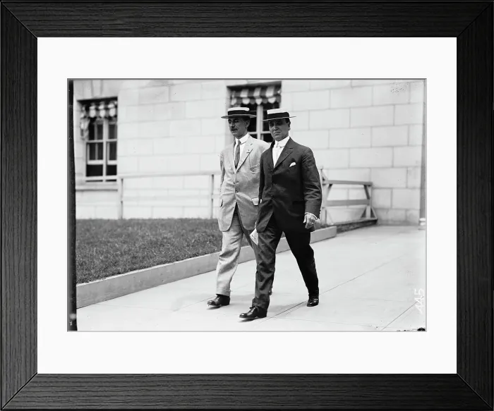 Framed Print : Clarence Funk Leaving S.O.B. 1911. Creator: Harris & Ewing. Clarence Funk Leaving S.O.B. 1911. Creator: Harris & Ewing Framed Print : Clarence Funk Leaving S.O.B. 1911. Creator: Harris & Ewing. Clarence Funk Leaving S.O.B. 1911. Creator: Harris & Ewing