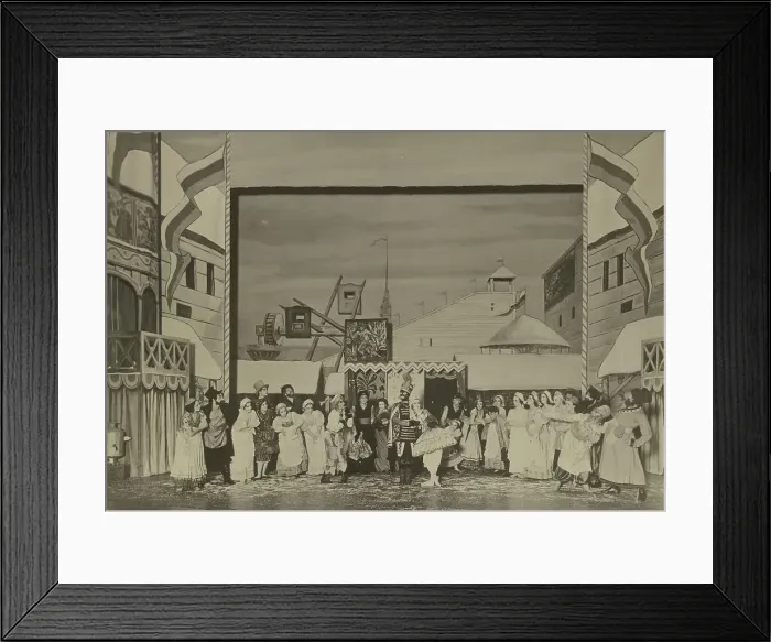 Framed Print : The ballet Petrushka by I. Stravinsky, 1920s. Creator: Barchan, Pavel (1876-1942). The ballet Petrushka by I. Stravinsky, 1920s. Creator: Barchan, Pavel (1876-1942) Framed Print : The ballet Petrushka by I. Stravinsky, 1920s. Creator: Barchan, Pavel (1876-1942). The ballet Petrushka by I. Stravinsky, 1920s. Creator: Barchan, Pavel (1876-1942)