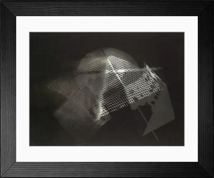 Framed Print : Fotogramm, 1922. Creator: Moholy-Nagy, Laszlo (1895-1946) Framed Print : Fotogramm, 1922. Creator: Moholy-Nagy, Laszlo (1895-1946)