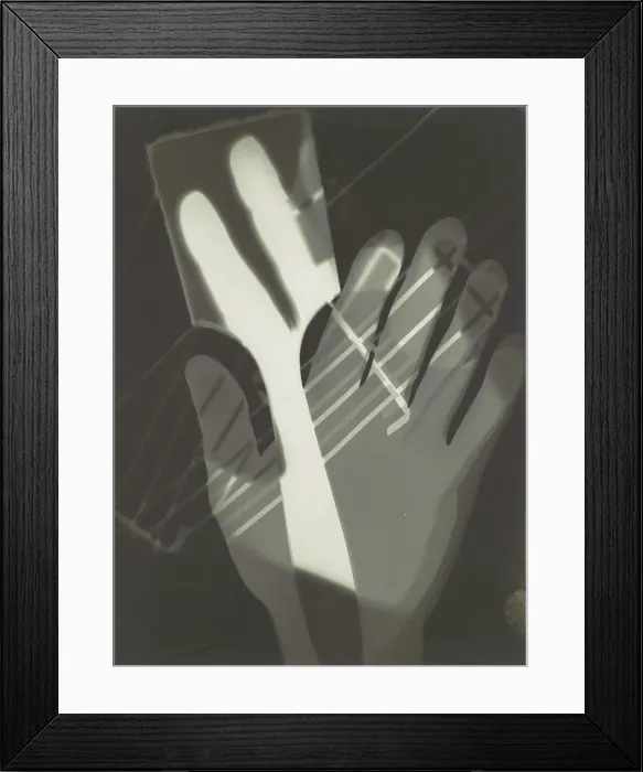 Framed Print : Fotogramm, 1926. Creator: Moholy-Nagy, Laszlo (1895-1946) Framed Print : Fotogramm, 1926. Creator: Moholy-Nagy, Laszlo (1895-1946)
