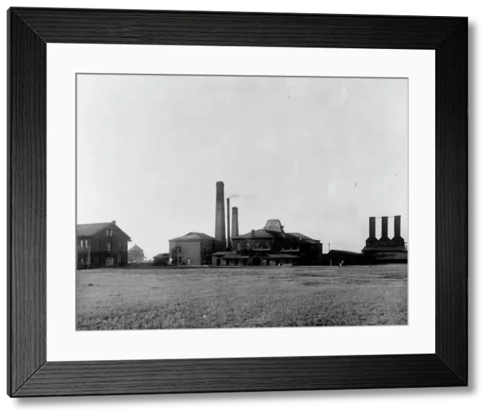 Framed Print : The Huntington Industrial Works, Hampton Institute, Hampton, Virginia, 1899 or 1900. Creator: Frances Benjamin Johnston Framed Print : The Huntington Industrial Works, Hampton Institute, Hampton, Virginia, 1899 or 1900. Creator: Frances Benjamin Johnston