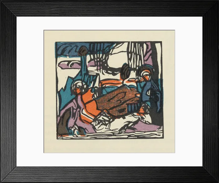 Framed Print : White Sound (Weisser Klang). From Klänge (Sounds), 1913. Creator: Kandinsky, Wassily Vasilyevich (1866-1944) Framed Print : White Sound (Weisser Klang). From Klänge (Sounds), 1913. Creator: Kandinsky, Wassily Vasilyevich (1866-1944)