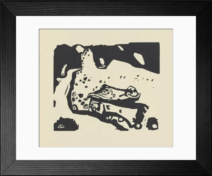 Framed Print : Variation after Improvisation 21 (Variation nach Improvisation 21). From Klänge (Sounds), 1913. Creator: Kandinsky, Wassily Vasilyevich (1866-1944) Framed Print : Variation after Improvisation 21 (Variation nach Improvisation 21). From Klänge (Sounds), 1913. Creator: Kandinsky, Wassily Vasilyevich (1866-1944)