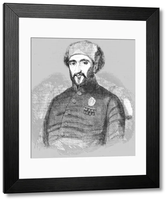 Framed Print : Redschid Pacha; Reforming Minister of Turkey 1846, 1854. Creator: Unknown Framed Print : Redschid Pacha; Reforming Minister of Turkey 1846, 1854. Creator: Unknown