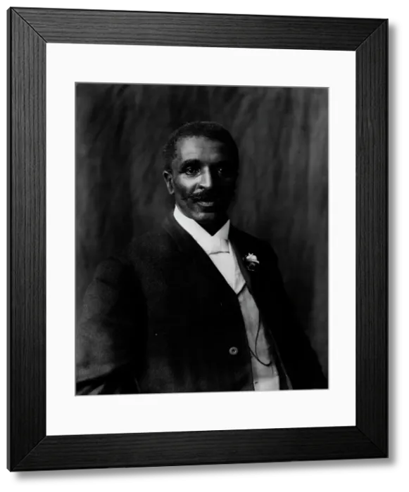 Framed Print : George Washington Carver, Tuskegee Institute, Alabama, 1906. Creator: Frances Benjamin Johnston