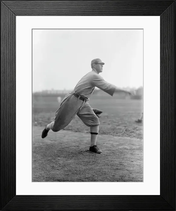 Framed Print : Bullet Joe Bush, Philadelphia Al (Baseball), 1913. Creator: Harris & Ewing. Bullet Joe Bush, Philadelphia Al (Baseball), 1913. Creator: Harris & Ewing Framed Print : Bullet Joe Bush, Philadelphia Al (Baseball), 1913. Creator: Harris & Ewing. Bullet Joe Bush, Philadelphia Al (Baseball), 1913. Creator: Harris & Ewing