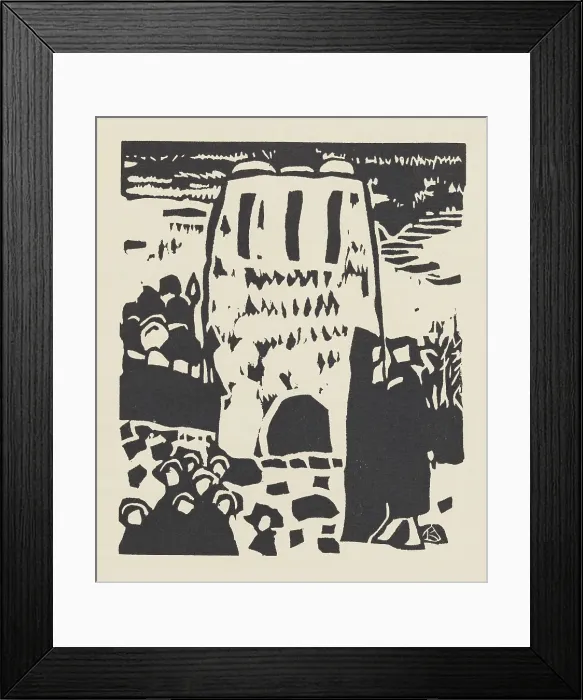 Framed Print : Improvisation I. From Klänge (Sounds), 1913. Creator: Kandinsky, Wassily Vasilyevich (1866-1944) Framed Print : Improvisation I. From Klänge (Sounds), 1913. Creator: Kandinsky, Wassily Vasilyevich (1866-1944)