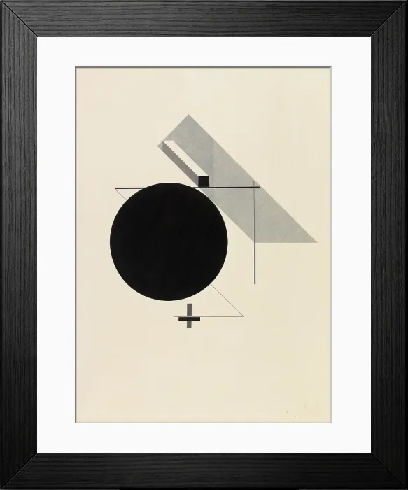 Framed Print : Proun. Kestnermappe, 1923. Creator: Lissitzky, El (1890-1941) Framed Print : Proun. Kestnermappe, 1923. Creator: Lissitzky, El (1890-1941)