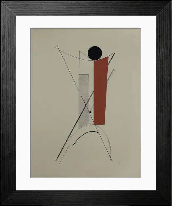 Framed Print : Proun. Kestnermappe, 1923. Creator: Lissitzky, El (1890-1941) Framed Print : Proun. Kestnermappe, 1923. Creator: Lissitzky, El (1890-1941)