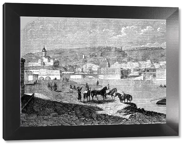 Tiflis; Head Quarters of Prince Woronzoff, General-in-Chief of the Russian Forces in Asia, 1854. Creator: Unknown