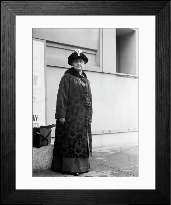 Framed Print : Jane Addams, 1913. Creator: Harris & Ewing. Jane Addams, 1913. Creator: Harris & Ewing Framed Print : Jane Addams, 1913. Creator: Harris & Ewing. Jane Addams, 1913. Creator: Harris & Ewing