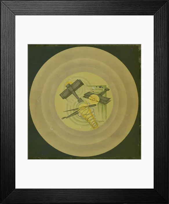 Framed Print : Parole in libertà, 1932. Creator: Marinetti, Filippo Tommaso (1876-1944) Framed Print : Parole in libertà, 1932. Creator: Marinetti, Filippo Tommaso (1876-1944)