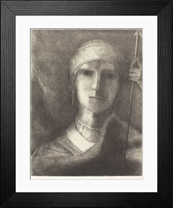 Framed Print : Parsifal, 1892. Creator: Redon, Odilon (1840-1916) Framed Print : Parsifal, 1892. Creator: Redon, Odilon (1840-1916)
