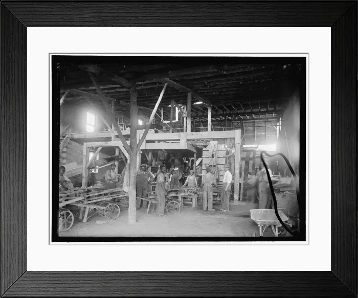 Framed Print : Brick Yard near Mount Vernon, Va. between 1910 and 1917. Creator: Harris & Ewing. Brick Yard near Mount Vernon, Va. between 1910 and 1917. Creator: Harris & Ewing Framed Print : Brick Yard near Mount Vernon, Va. between 1910 and 1917. Creator: Harris & Ewing. Brick Yard near Mount Vernon, Va. between 1910 and 1917. Creator: Harris & Ewing