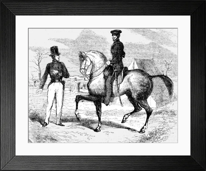 Framed Print : Uniform of the Melbourne policemen, 1854. Creator: Unknown Framed Print : Uniform of the Melbourne policemen, 1854. Creator: Unknown