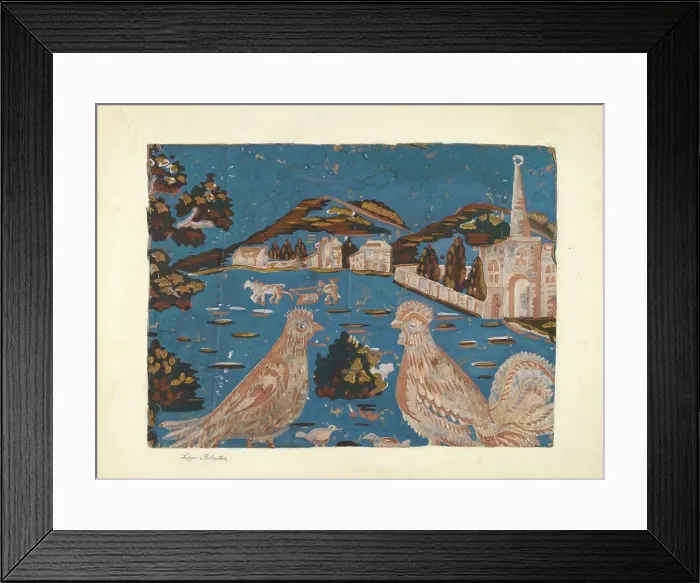 Framed Print : Bandbox, c. 1940. Creator: Lazar Rubinstein Framed Print : Bandbox, c. 1940. Creator: Lazar Rubinstein