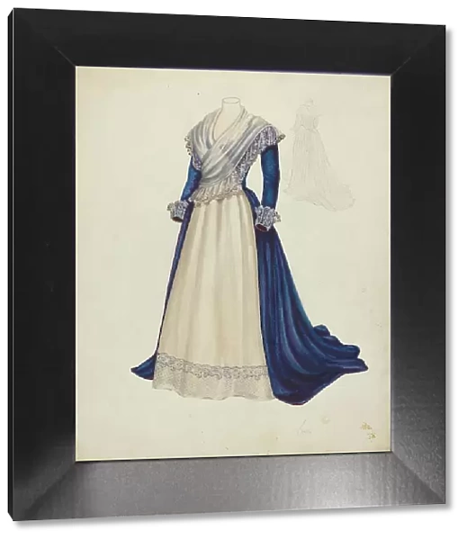Dress, 1935 / 1942. Creator: Arthur Sander