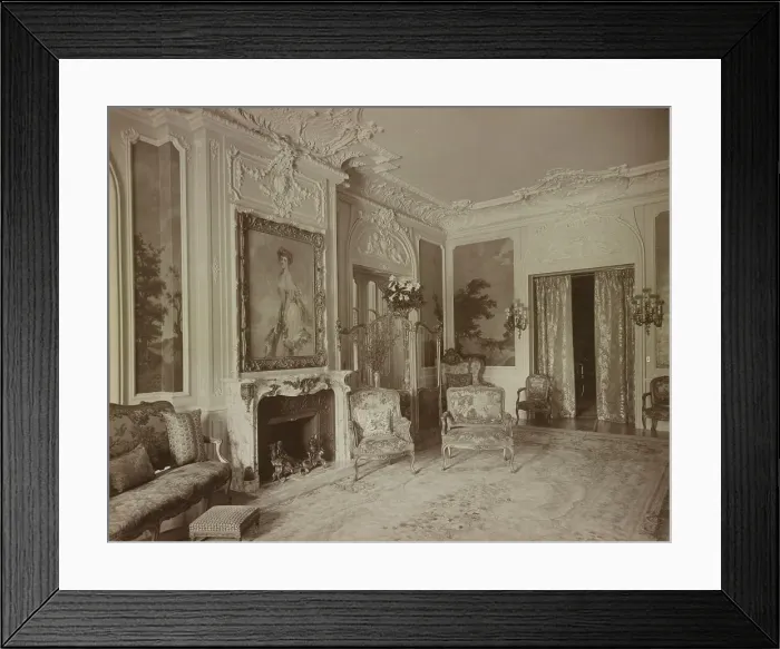 Framed Print : Mary Scott Townsend house, Washington, D.C. c1910. Creator: Frances Benjamin Johnston Framed Print : Mary Scott Townsend house, Washington, D.C. c1910. Creator: Frances Benjamin Johnston