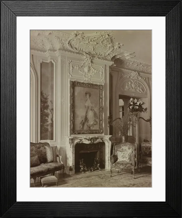Framed Print : Mary Scott Townsend house, Washington, D.C. c1910. Creator: Frances Benjamin Johnston Framed Print : Mary Scott Townsend house, Washington, D.C. c1910. Creator: Frances Benjamin Johnston