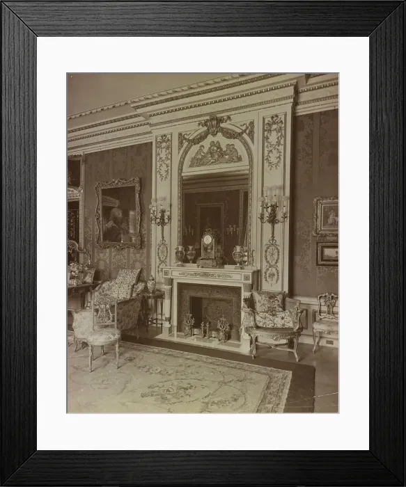 Framed Print : Mary Scott Townsend house, Washington, D.C. c1910. Creator: Frances Benjamin Johnston