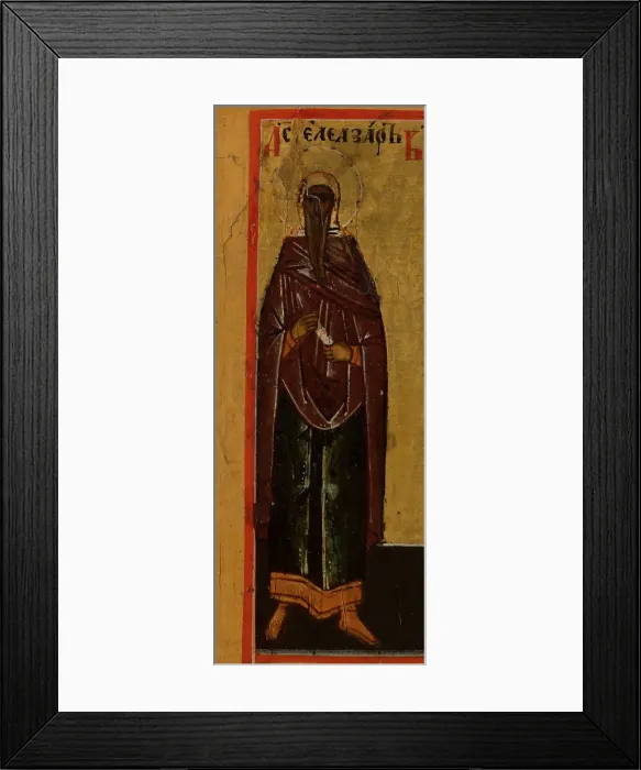 Framed Print : Menology of the month of August, between 1750 and 1800. Creator: Novgorod school Framed Print : Menology of the month of August, between 1750 and 1800. Creator: Novgorod school