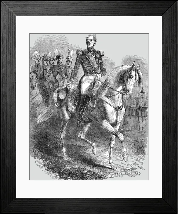 Framed Print : Marshal Arnaud, commander-in-Chief of the French Army in the East, 1854. Creator: Unknown Framed Print : Marshal Arnaud, commander-in-Chief of the French Army in the East, 1854. Creator: Unknown
