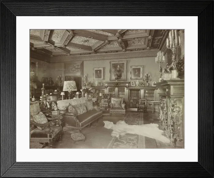 Framed Print : Mary Scott Townsend house, Washington, D.C. c1910. Creator: Frances Benjamin Johnston Framed Print : Mary Scott Townsend house, Washington, D.C. c1910. Creator: Frances Benjamin Johnston