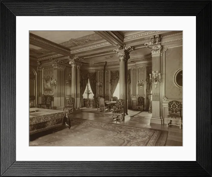 Framed Print : Mary Scott Townsend house, Washington, D.C. c1910. Creator: Frances Benjamin Johnston Framed Print : Mary Scott Townsend house, Washington, D.C. c1910. Creator: Frances Benjamin Johnston
