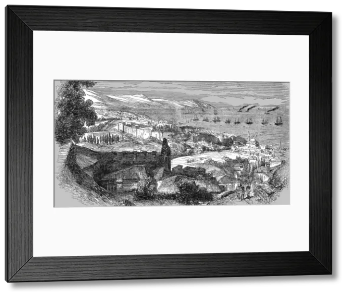 Framed Print : General View of Trebizond, 1854. Creator: Unknown Framed Print : General View of Trebizond, 1854. Creator: Unknown