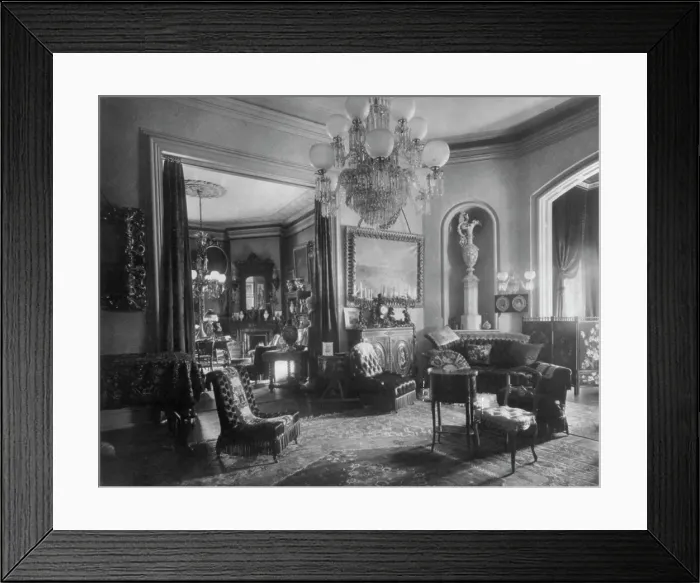 Framed Print : Lowery House, 1890s. Creator: Frances Benjamin Johnston Framed Print : Lowery House, 1890s. Creator: Frances Benjamin Johnston