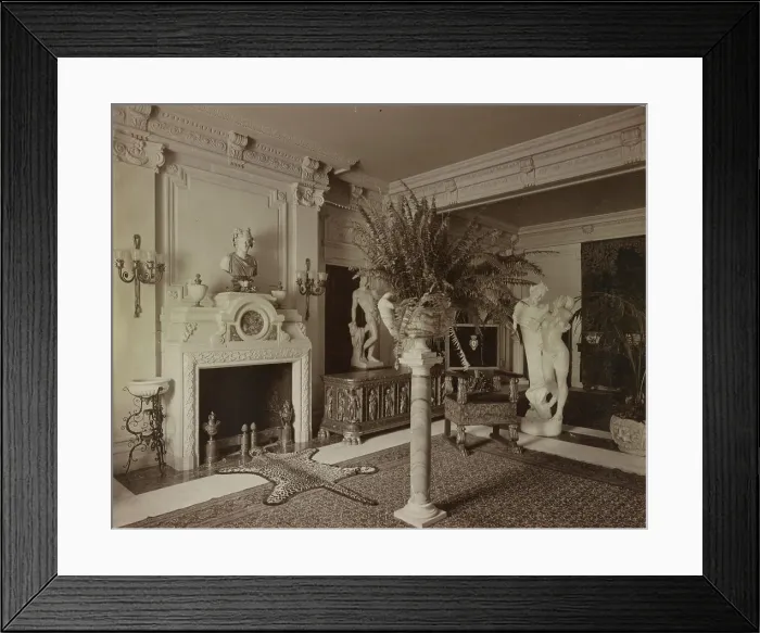 Framed Print : Mary Scott Townsend house, Washington, D.C. c1910. Creator: Frances Benjamin Johnston Framed Print : Mary Scott Townsend house, Washington, D.C. c1910. Creator: Frances Benjamin Johnston