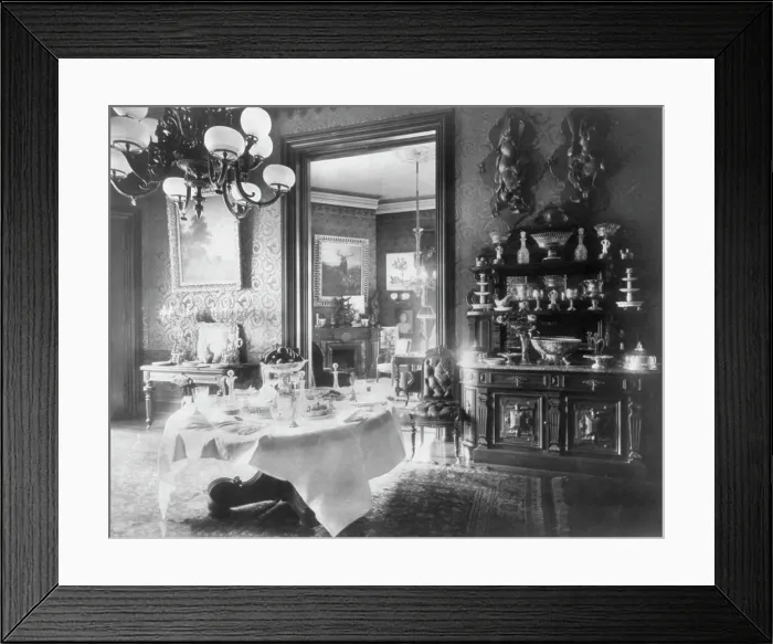 Framed Print : Lowery House, 1890s. Creator: Frances Benjamin Johnston Framed Print : Lowery House, 1890s. Creator: Frances Benjamin Johnston