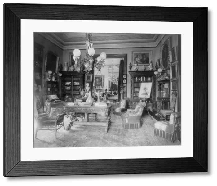 Framed Print : Lowery House, 1890s. Creator: Frances Benjamin Johnston Framed Print : Lowery House, 1890s. Creator: Frances Benjamin Johnston