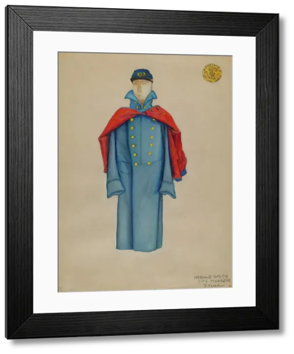 Framed Print : Uniform, c. 1936. Creator: Harold Smith Framed Print : Uniform, c. 1936. Creator: Harold Smith