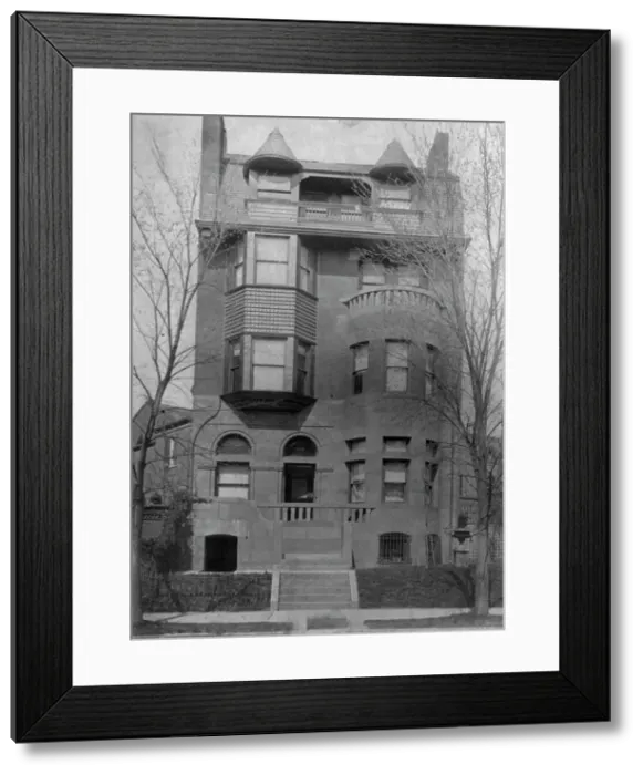Framed Print : Sunset Cox House, Washington, D.C. 1900?. Creator: Frances Benjamin Johnston Framed Print : Sunset Cox House, Washington, D.C. 1900?. Creator: Frances Benjamin Johnston