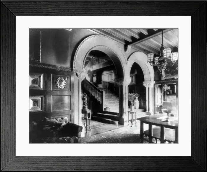 Framed Print : Warder House, Washington, D.C. 1900?. Creator: Frances Benjamin Johnston Framed Print : Warder House, Washington, D.C. 1900?. Creator: Frances Benjamin Johnston