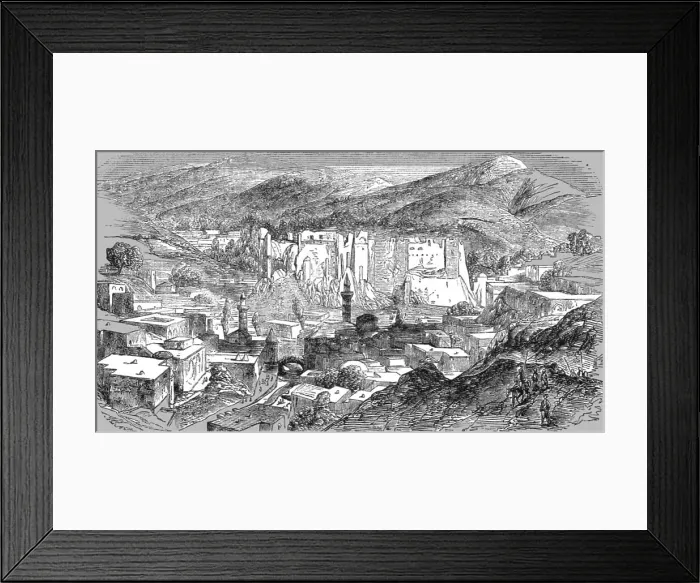 Framed Print : Bitlis, Kurdistan, 1854. Creator: Unknown Framed Print : Bitlis, Kurdistan, 1854. Creator: Unknown