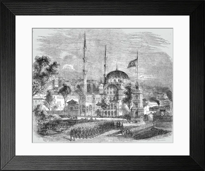 Framed Print : Arsenal of Tophane, 1854. Creator: Unknown Framed Print : Arsenal of Tophane, 1854. Creator: Unknown