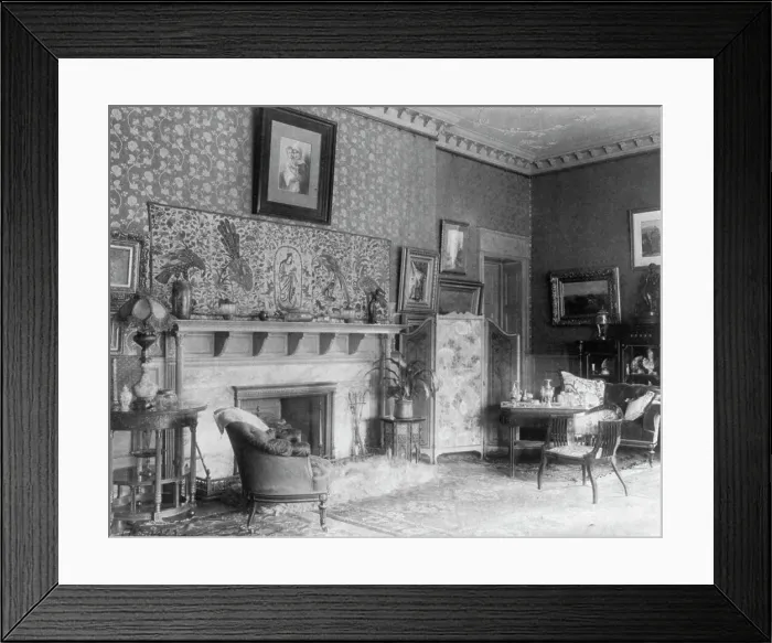 Framed Print : Fraser House, Washington, D.C. 1900?. Creator: Frances Benjamin Johnston Framed Print : Fraser House, Washington, D.C. 1900?. Creator: Frances Benjamin Johnston