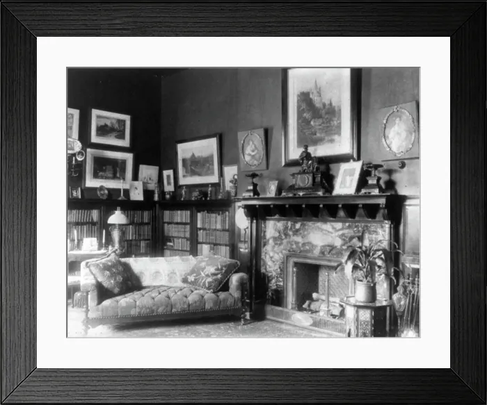 Framed Print : Fraser House, Washington, D.C. 1900?. Creator: Frances Benjamin Johnston Framed Print : Fraser House, Washington, D.C. 1900?. Creator: Frances Benjamin Johnston