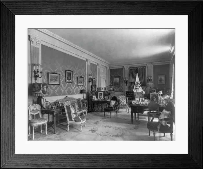 Framed Print : Mary Scott Townsend house, Washington, D.C. c1910. Creator: Frances Benjamin Johnston Framed Print : Mary Scott Townsend house, Washington, D.C. c1910. Creator: Frances Benjamin Johnston
