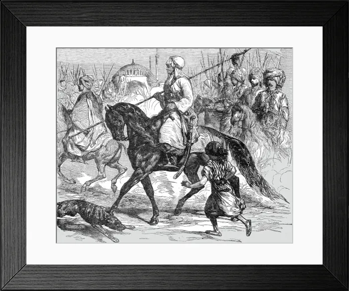 Framed Print : Kara Fatima, the Heroine of Kurdistan at Constatinople, 1854. Creator: Unknown Framed Print : Kara Fatima, the Heroine of Kurdistan at Constatinople, 1854. Creator: Unknown