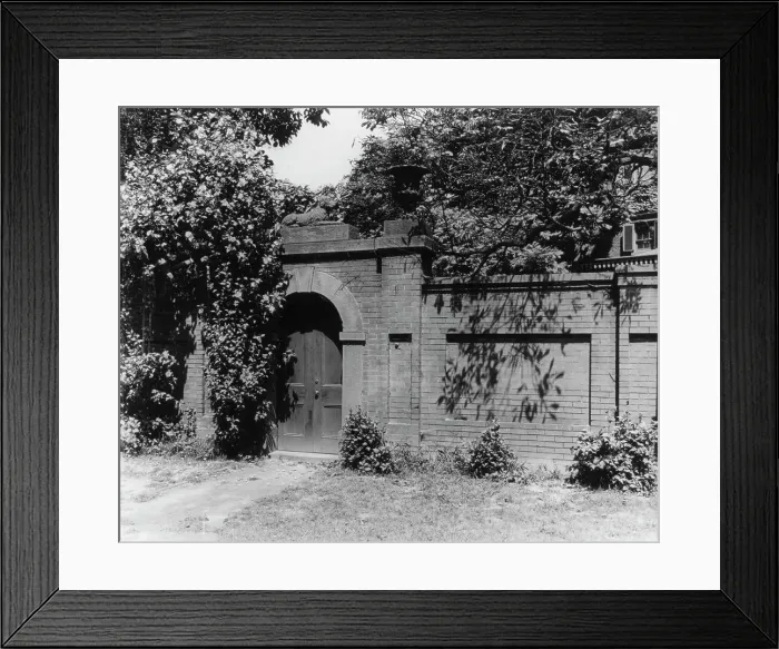 Framed Print : Corcoran House, at NE corner of Conn. and H, N.W. Washington, D.C. c1900. Creator: Frances Benjamin Johnston Framed Print : Corcoran House, at NE corner of Conn. and H, N.W. Washington, D.C. c1900. Creator: Frances Benjamin Johnston