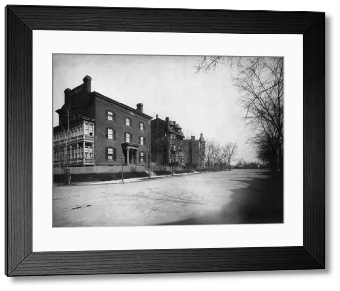 Framed Print : Hearst House, between 1890 and 1950. Creator: Frances Benjamin Johnston