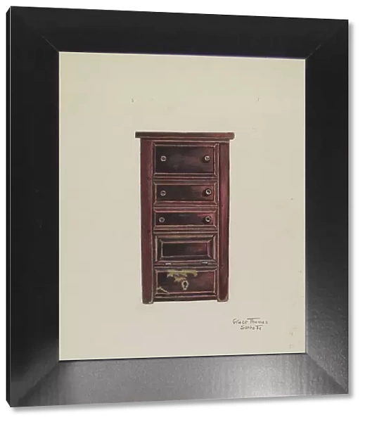 Cabinet, 1935 / 1942. Creator: Grace Thomas