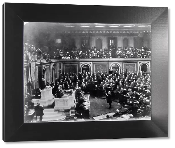 Opening of 60th Congress, Dec. 2, 1907. Creator: Frances Benjamin Johnston