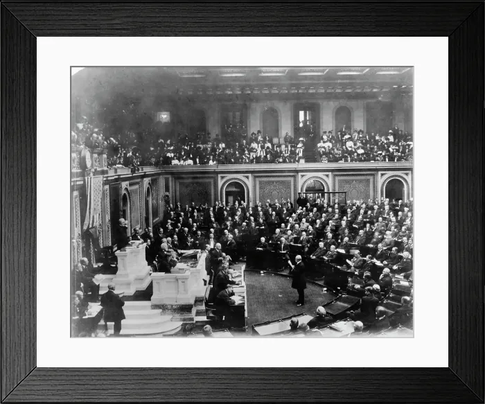 Framed Print : Opening of 60th Congress, Dec. 2, 1907. Creator: Frances Benjamin Johnston Framed Print : Opening of 60th Congress, Dec. 2, 1907. Creator: Frances Benjamin Johnston